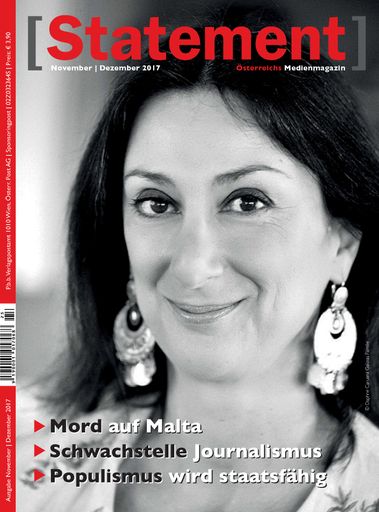 Ein [Statement]-Sonderkorrespondent berichtet über
die Hintergründe des Mordes an der maltesischen
Investigativ-Journalistin und Bloggerin Daphne Caruana Galizia. Weil
sie den Mächtigen ihres Landes zu lästig wurde.