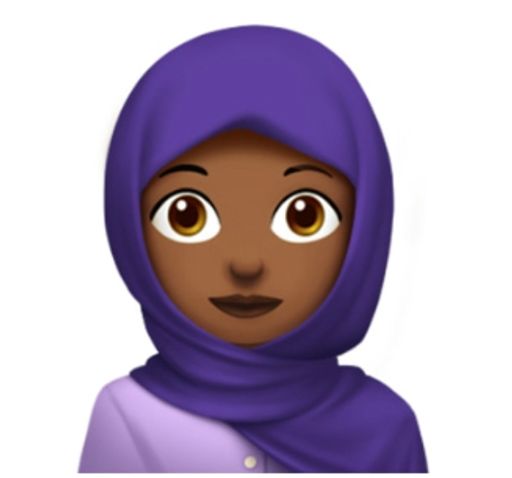 Vorschau Bild von Headscarf Emoji (iOS)