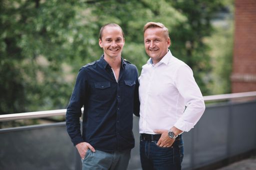 Vorschau Bild von SimyLife Gründer COO Marcel Aberle und CEO Andreas
Chabicovsky