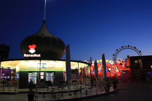 Vorschau Bild von BistroBox auf Expansionskurs. Bild zeigt
BistroBox-Standort im Wiener Prater.