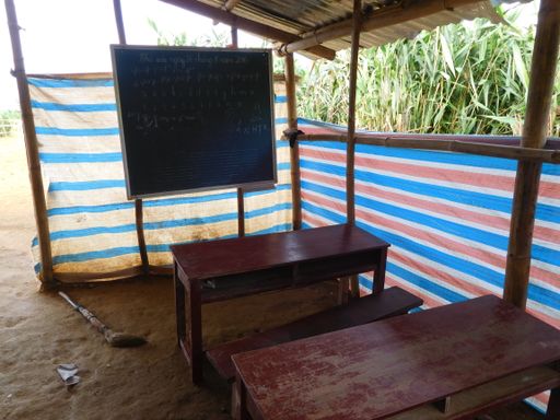 Typische "Schule" in Lai Chau, einer Provinz im Norden Vietnams.