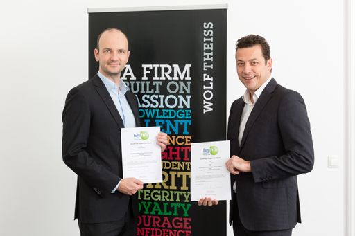 Wolf Theiss: CIO Helmut Waitzer und Technologieanwalt Roland
Marko