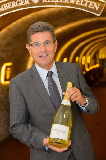 Eduard Kranebitter mit dem "besten Sekt
Deutschlands"