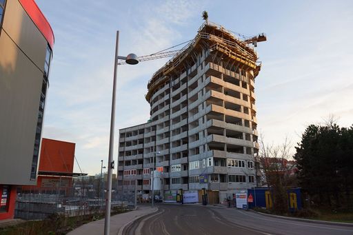 Dachgleiche von "wohngut PANORAMA3" in der
Leopold-Böhm-Straße 2, 1030 Wien.