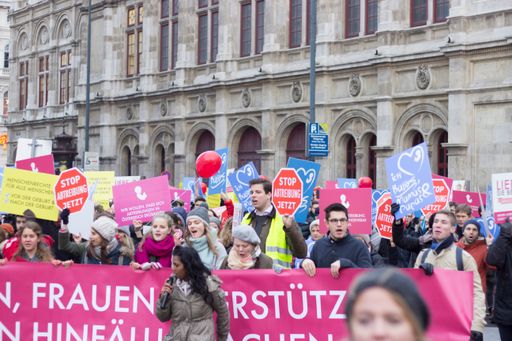 Vorschau Bild von Die Jugendlichen treten mit viel Freude, Herzblut
und Empathie ein für ein Österreich, in dem Frauen unterstütz,
Kinder geschützt und Abtreibungen hinfällig werden sollen.
