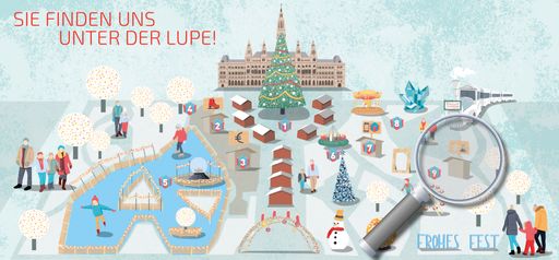 Vorschau Bild von Standort von Science Pool am Wiener Weihnachtstraum