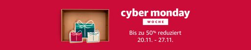 Cyber Monday Woche 2017 bei Amazon.de