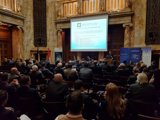 Vorschau Bild von Das zweite Paneel mit Mirsad Jašarspahić, Direktor
der Wirtschaftskammer der Föderation BIH