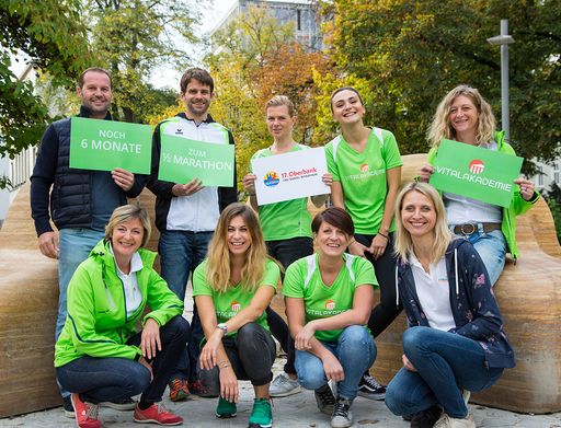  Das Team mit gemeinsamen Ziel – der Halbmarathon