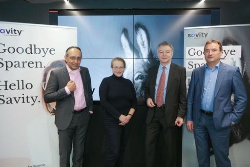 https://www.apa-fotoservice.at/galerie/11462 Im
Bild von links nach rechts: Dietmar Bahr, Savity-Gründungsmitglied
und Vertriebsprofi, Karin Kisling, Savity-Gründungsmitglied und
erfahrene Asset Managerin, Gerhard Hennebichler Gf Advisory Invest,
Wolfgang Jannach, Savity-Gründungsmitglied und Finanzprofi