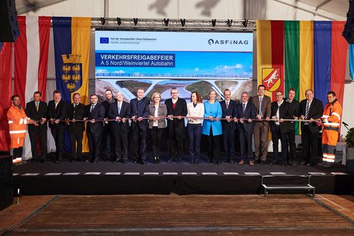  ASFINAG: Verkehrsfreigabe-Feier A 5 Nord/WeinviertelAutobahn