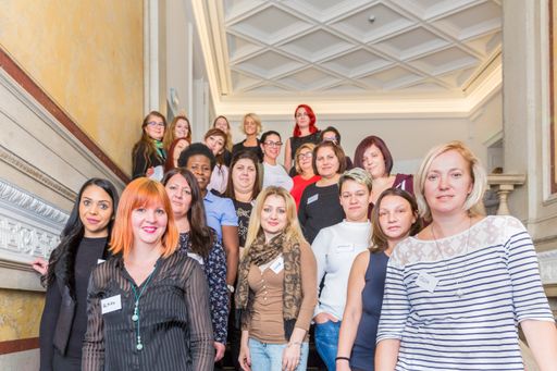 Vorschau Bild von Ein gelungener zweiter Casting-Tag: alle
Bewerberinnen konnten in das Ausbildungsprogramm von Schwarzkopf
Professional aufgenommen werden.
