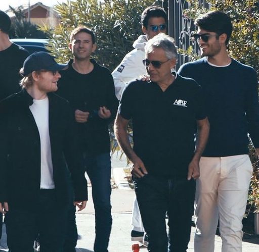 Vorschau Bild von Ed Sheeran und Andrea Bocelli