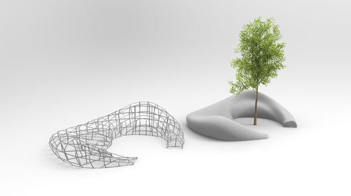 Vorschau Bild von Urban Furniture: Die i-Contour Technologie hebt
Beschränkungen im Design auf und trägt zur Vielfalt in der gebauten
Umwelt bei.