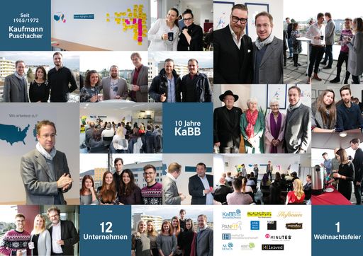 Vorschau Bild von Collage anlässlich 10 Jahre KaBB GmbH