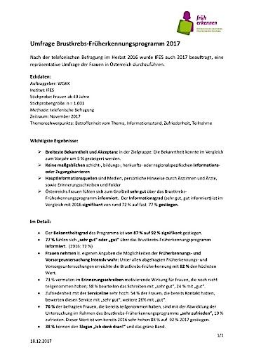  Factsheet: Die wichtigsten Fakten auf einen Blick.