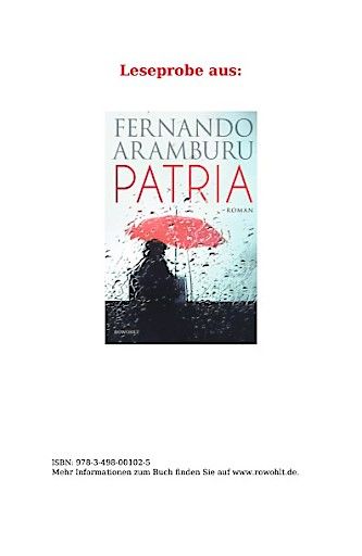 Vorschau Bild von PATRIA - der neue Roman von Fernando Aramburu