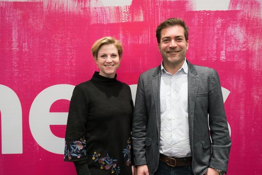 Beate Meinl Reisinger mit Ralph Waldhauser