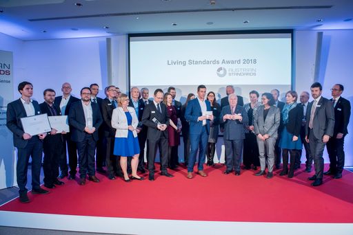 Alle Preisträger des Living Standards Award 2018