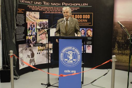 Eröffnung der Ausstellung „Psychiatrie – Tod statt
Hilfe“ durch Gerichtshofpräsident i.R. Dr. Karlheinz Demel