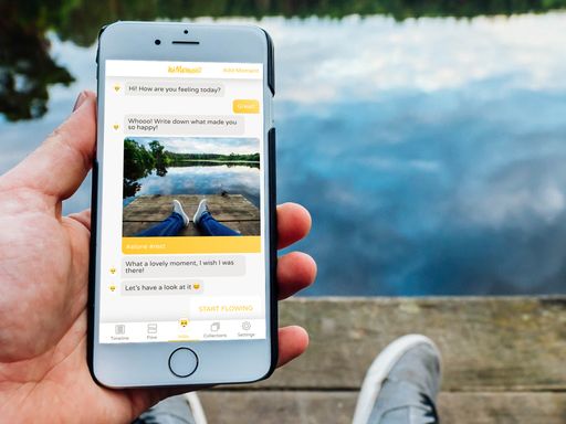 Vorschau Bild von hiMoment App hilft Glücksmomente zu behalten