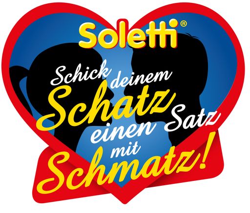 KeyVisual Soletti Schmatzkampagne