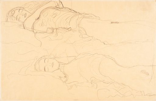 Gustav Klimt, Zwei Liegende, um 1916/1917 Foto:
Reinhard Haider
