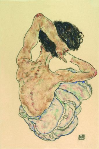 Vorschau Bild von Egon Schiele, Weiblicher Rückenakt, 1917 Oö.
Landesmuseum