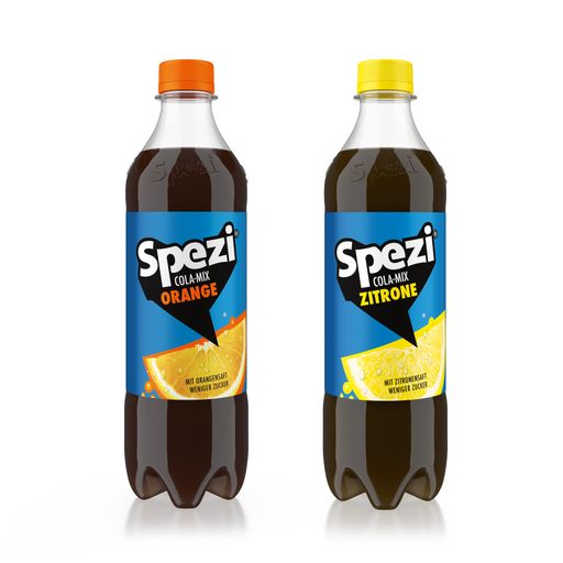 Vorschau Bild von NEU: Spezi Cola-Mix Orange & Spezi Cola-Mix Zitrone