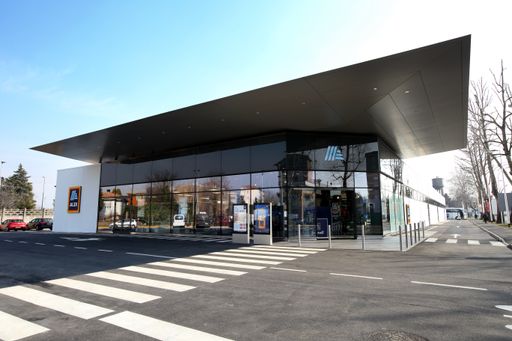 Vorschau Bild von Die neue ALDI-Filiale in Castellanza überzeugt mit
modernem Design.
