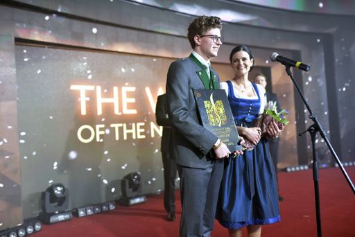 Vorschau Bild von Ansprache bei Award Verleihung