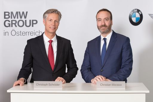 Christoph Schröder, CEO BMW Motoren GmbH Christian
Morawa, CEO BMW Austria GmbH