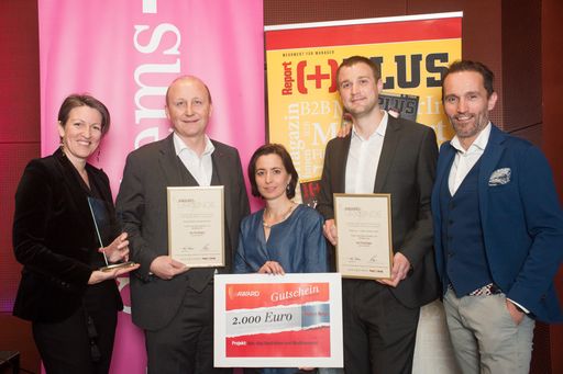 Österreichische Apothekerkammer freut sich über
Auszeichnung für Apo-App beim eAward 2018.