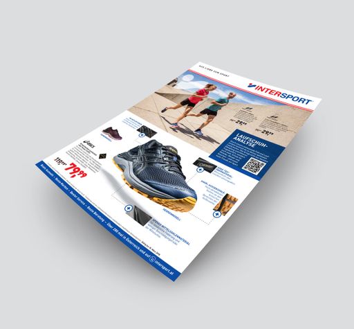 Vorschau Bild von Alle Werbemittel von Intersport bekommen einen
neuen frischen Look