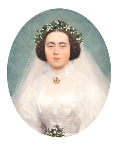 Vorschau Bild von Gustav Klimt, Marie Kerner von Marilaun als Braut
im Jahr 1862, 1891/92