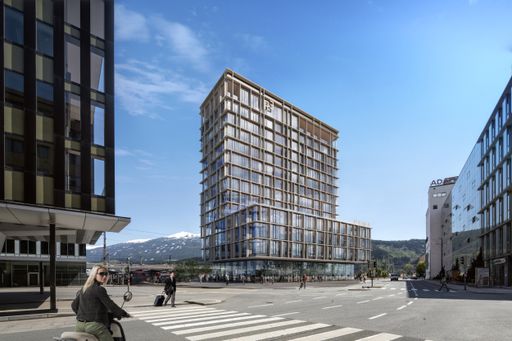  Mit dem Bau vom Projekt P3 direkt am Hauptbahnhof
bekommt die Motel One Kette einen Standort an einem der zentralsten
Plätze von Innsbruck.