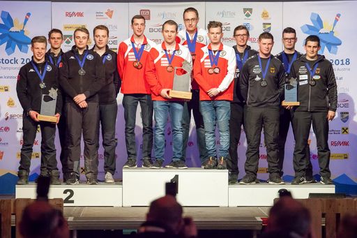  Weltmeister im Junioren Ziel Mannschaftsspiel U23.
Gold an Österreich, Silber an Italien und Bronze an Deutschland.