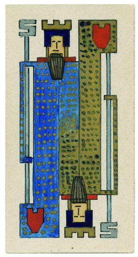  Arnold Schönberg: Spielkarte für Whist/Bridge, ca.
1909/10