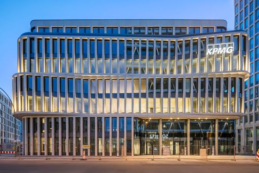 Das neue KPMG-Gebäude am Berliner Hauptbahnhof -
developed by CA Immo