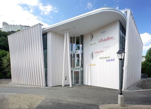 BILD zu OTS Das Siegerprojekt des GVTB-Betonpreis 2017 ist das
Haus der Volkskulturen in Salzburg.