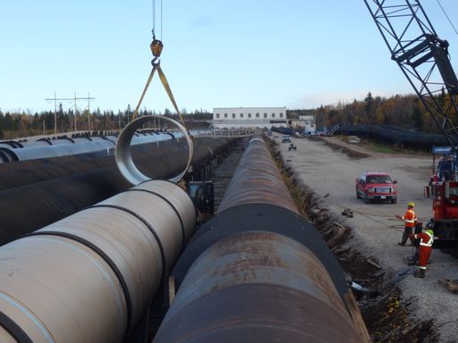 HOBAS Rohre für die Sanierung des
Speicherkraftwerks Deer Lake (Neufundland, Kanada)