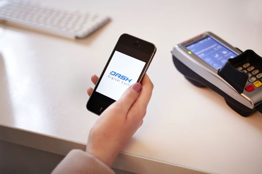 Bezahlvorgang mit Dash am Point-of-Sale, Copyright
Dash Embassy D-A-CH 2018