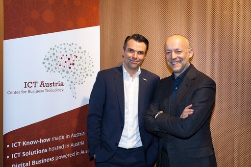  Im Rahmen des 1. Executive Impulse der ICT Austria
diskutierten Mitglieder und Kunden der ICT Austria mit Stephan
Balzer.