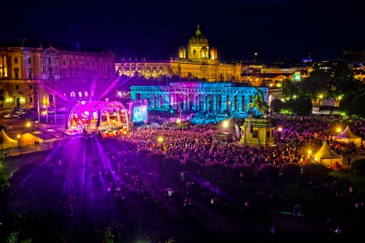  Das Fest der Freude am Wiener Heldenplatz
