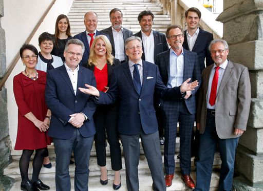 Bild zu OTS - Peter Kaiser, Herwig Seiser, Andreas Scherwitzl.
Neue LAbg. und BR.