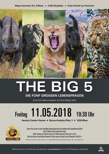 Vorschau Bild von Jeder Nationalpark in Afrika kann sich glücklich schätzen, wenn
er die "Big 5" im Angebot hat: Nashorn, Büffel, Löwe, Elefant und
Leopard. Sie sind groß, wild und versprechen ein wenig Nervenkitzel.