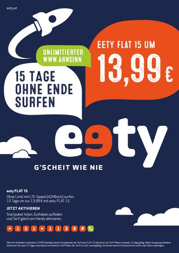 eety startet mit seinem ersten Flat Datentarif.