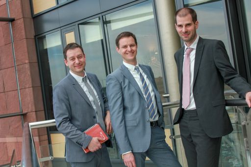 Vorschau Bild von v.l.n.r.: Radek Poulicek (Leasing Management),
Vaclav Jonas (Managing Director) und Jan Baxa (Head of Asset
Management) von CA Immo Tschechien