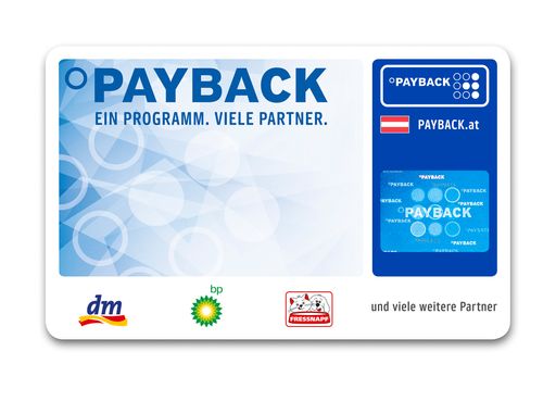 Mit nur einer Karte bei vielen Partnern punkten
geht ganz einfach - mit PAYBACK.