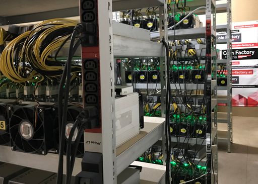 Vorschau Bild von Foto eines Rechenzentrums der Coin Factory